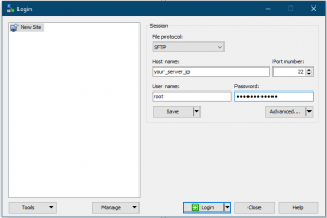 putty download mysql database